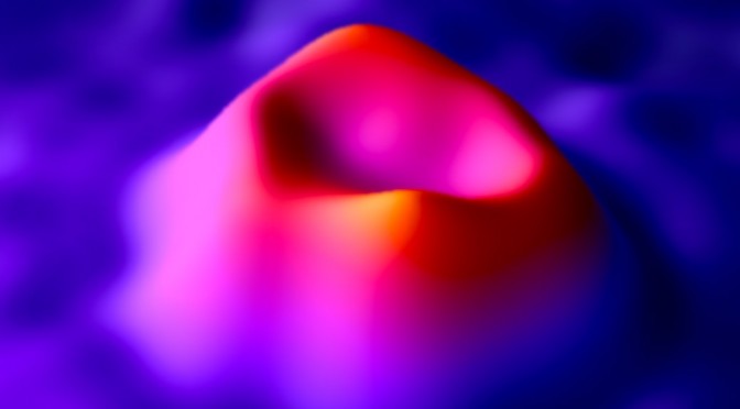 DIRECT OBSERVATION OF STICK-SLIP MOVEMENTS OF WATER NANODROPLETS INDUCED BY AN ELECTRON BEAM