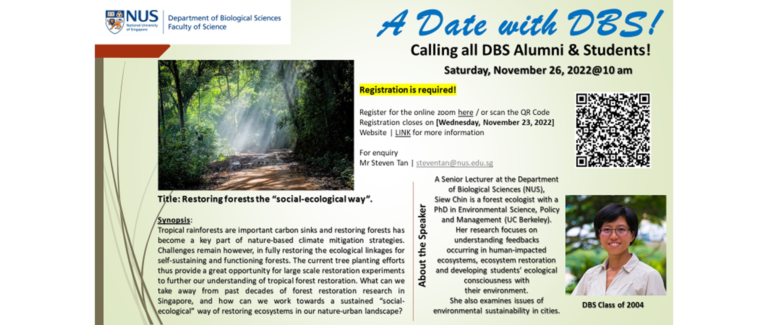 A Date with DBS! Session 10