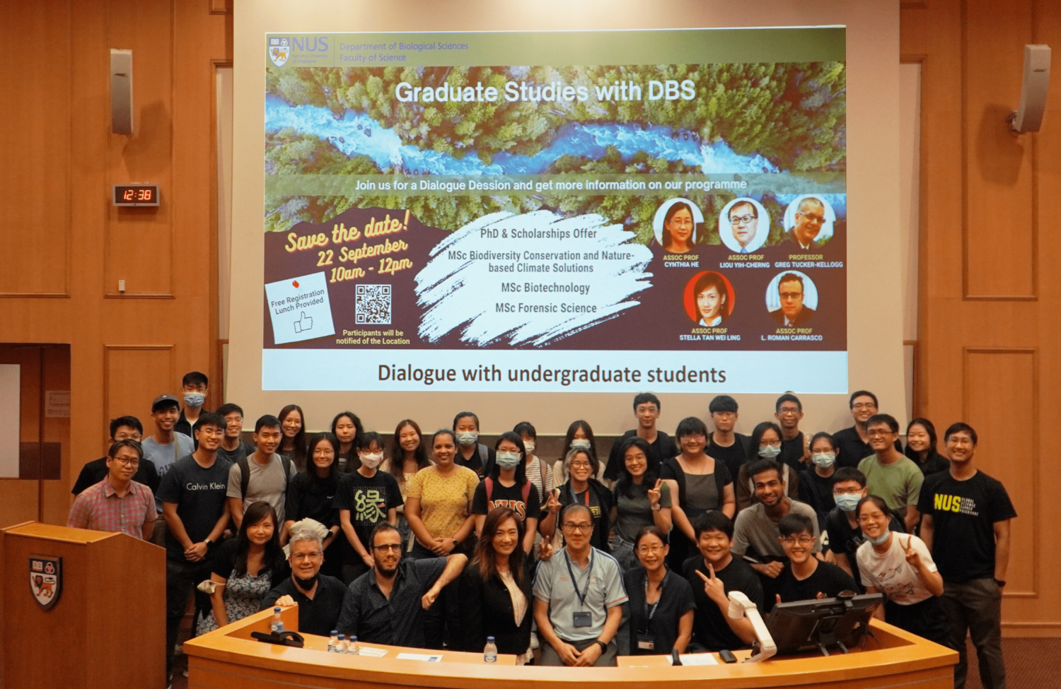 Graduate Studies with DBS: Dialogue with Undergraduate Students