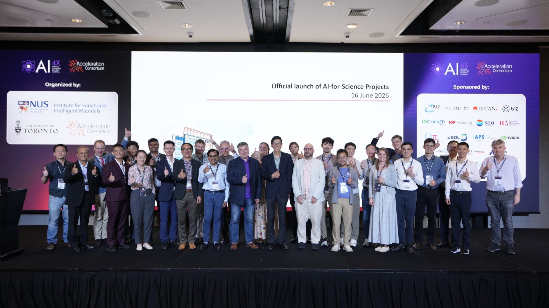 NEWS – AI for Science: NUS leads cutting-edge research with 4 major AI-based projects to fast-track science and technology